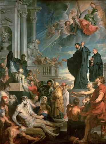 Peter Paul Rubens Saint Ambrose forbids emperor Theodosius china oil painting image